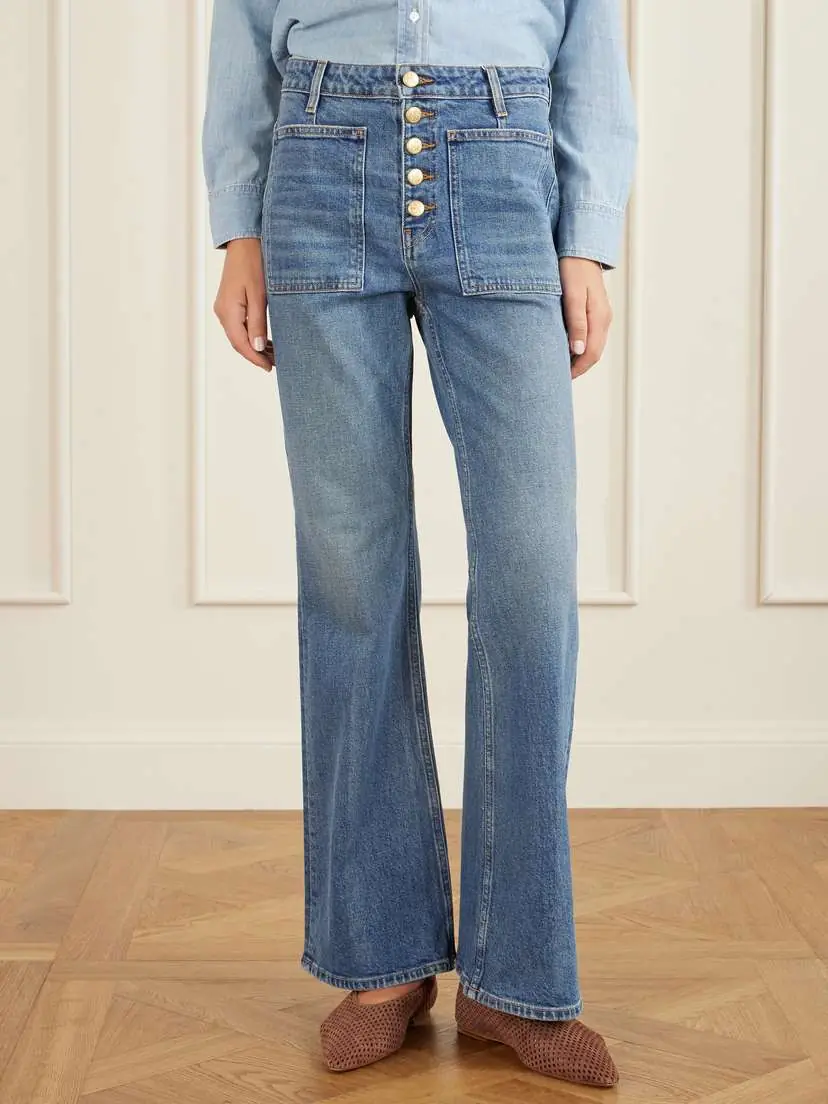 Ulla Johnson The Lou High-rise Flared Jeans | Thumbnail 3 Ulla Johnson The Lou High-rise Flared Jeans | Thumbnail 3