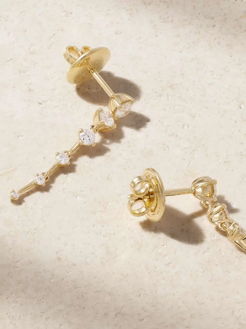 Fernando Jorge Sequence 18-karat Diamond Earrings | Thumbnail 3