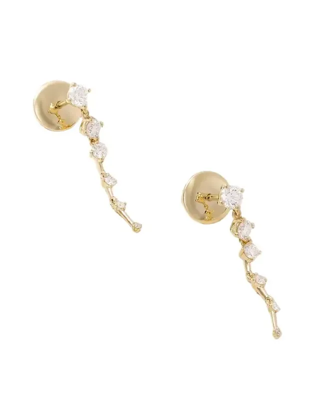Sequence 18-karat Diamond Earrings
