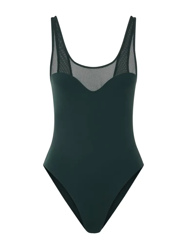 Eres Charisme Mesh Panel Swimsuit | Image 1 Eres Charisme Mesh Panel Swimsuit | Image 1