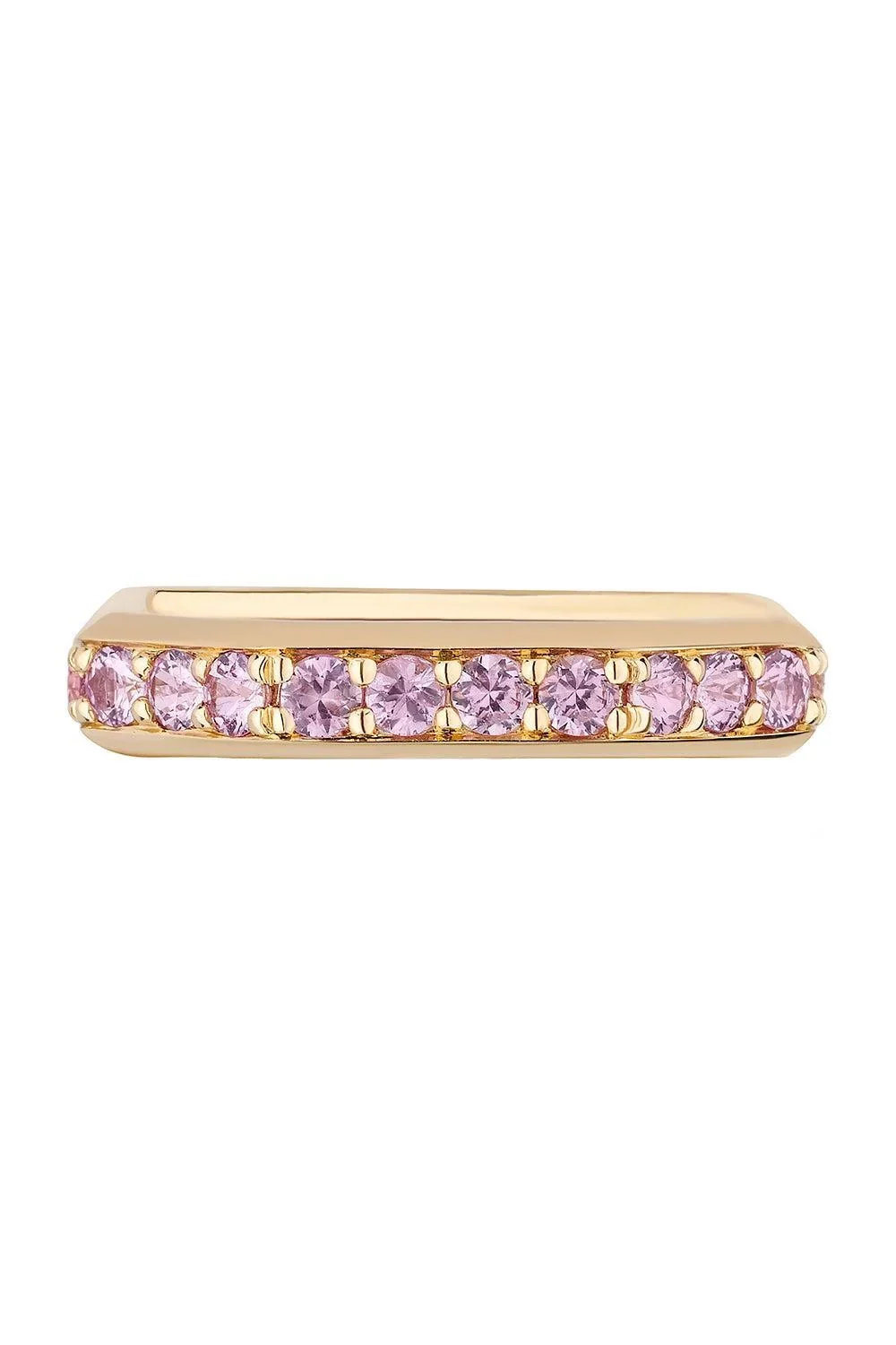 Pink Sapphire G-Classic Square Band Pink Sapphire G-Classic Square Band