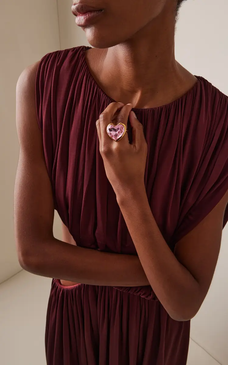 Oscar de la Renta Large Heart Ring | Thumbnail 2 Oscar de la Renta Large Heart Ring | Thumbnail 2