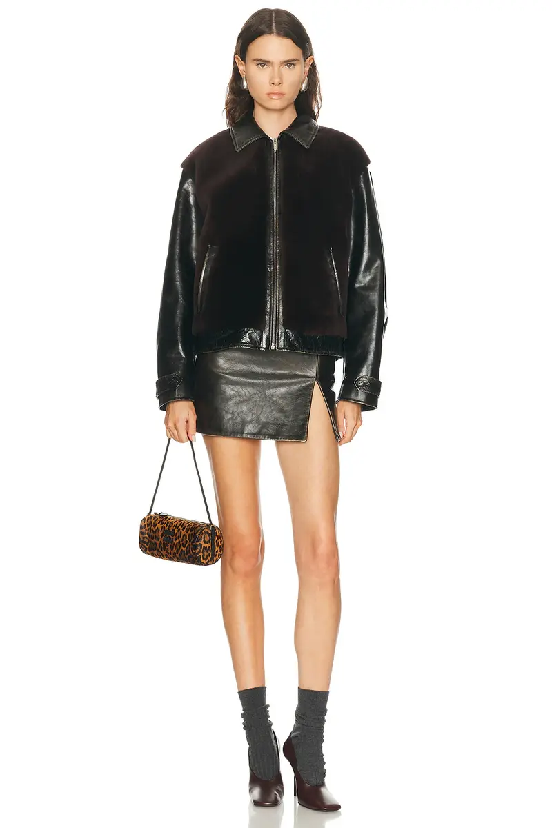 Miu Miu Vitello Skirt | Thumbnail 5