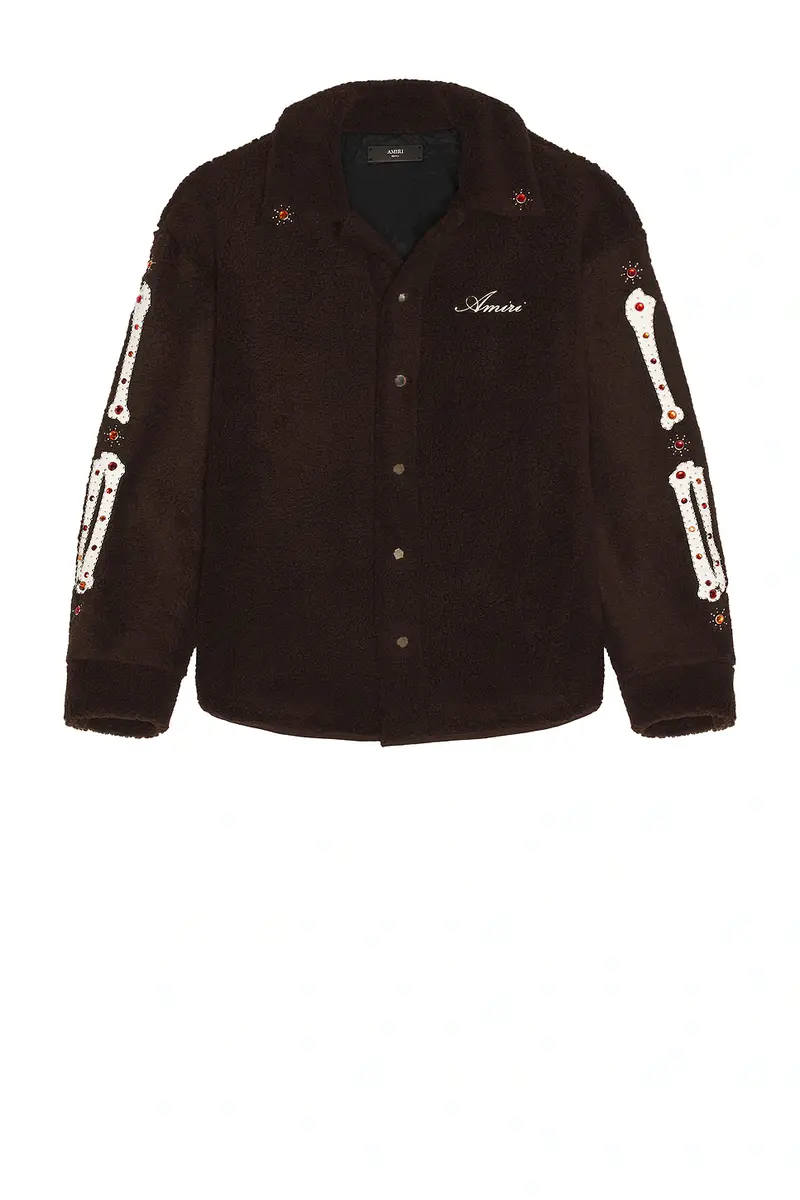 AMIRI Bones Studded Overshirt | Thumbnail 5 AMIRI Bones Studded Overshirt | Thumbnail 5