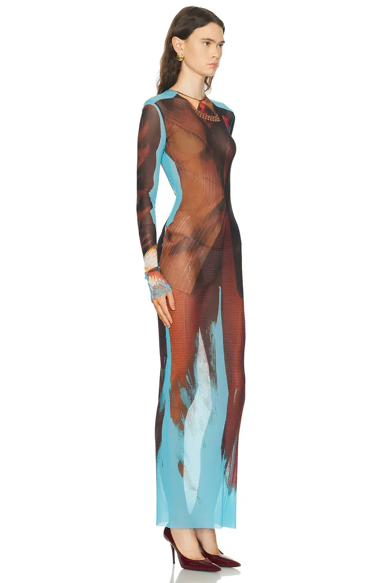Jean Paul Gaultier Tennis Costume Long Dress | Thumbnail 3