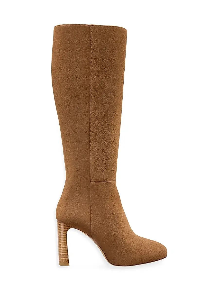 Stuart Weitzman Women's Babette 90MM Suede Platform Boots