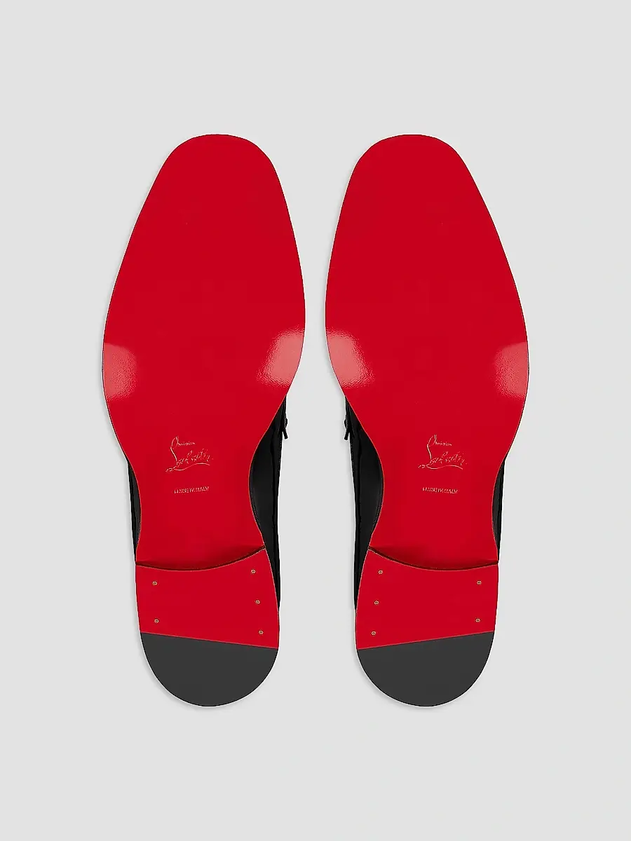 Christian Louboutin Men's Chambelimoc Night Strass Loafers - Black | Thumbnail 5