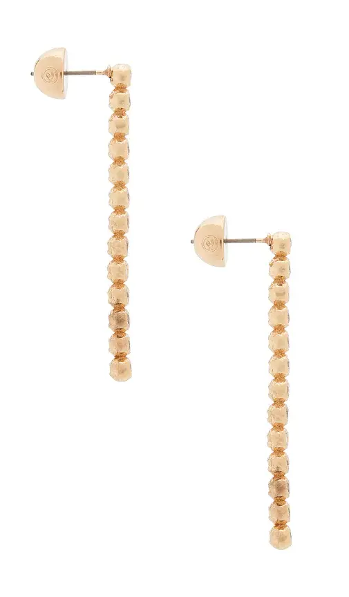 Ettika Molten Sparkle Linear Earrings | Thumbnail 2 Ettika Molten Sparkle Linear Earrings | Thumbnail 2