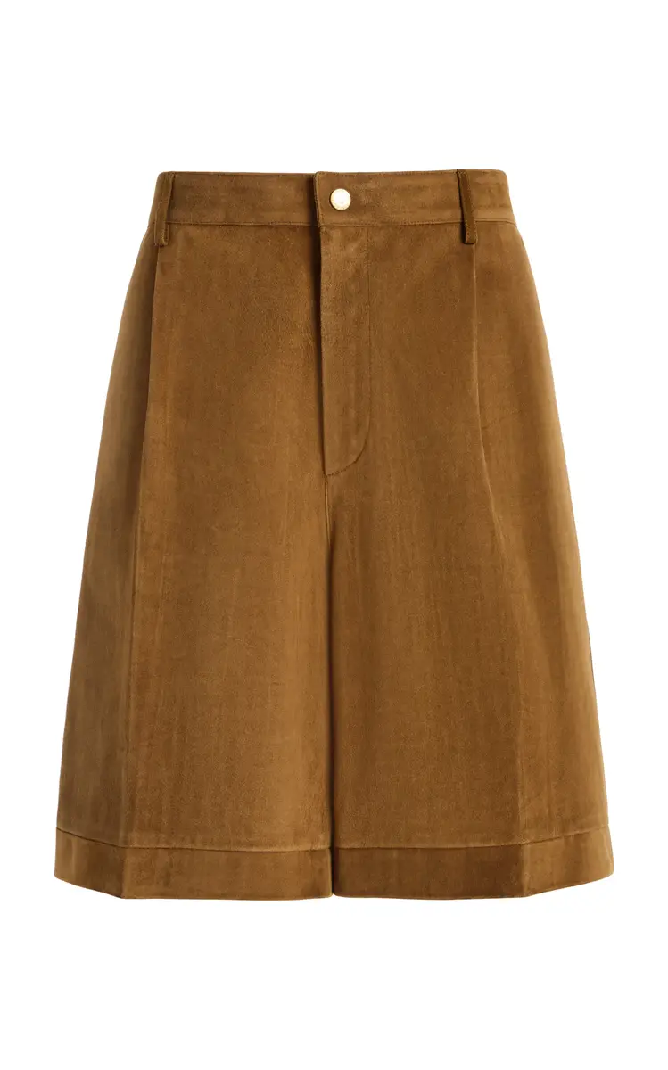 DARKPARK Danny Suede Shorts | Image 1 DARKPARK Danny Suede Shorts | Image 1