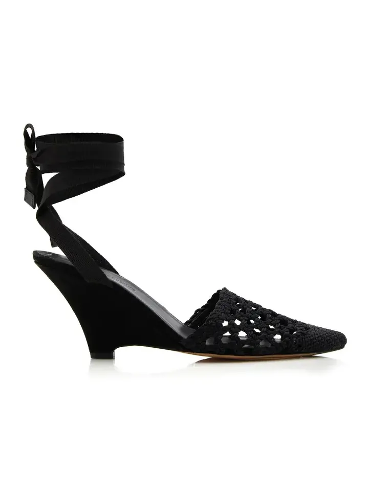 The H Leather Espadrilles