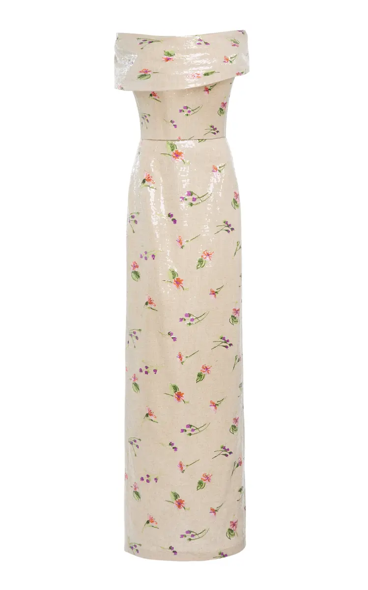 Greta Constantine Corlux Embellished Gown | Image 1 Greta Constantine Corlux Embellished Gown | Image 1