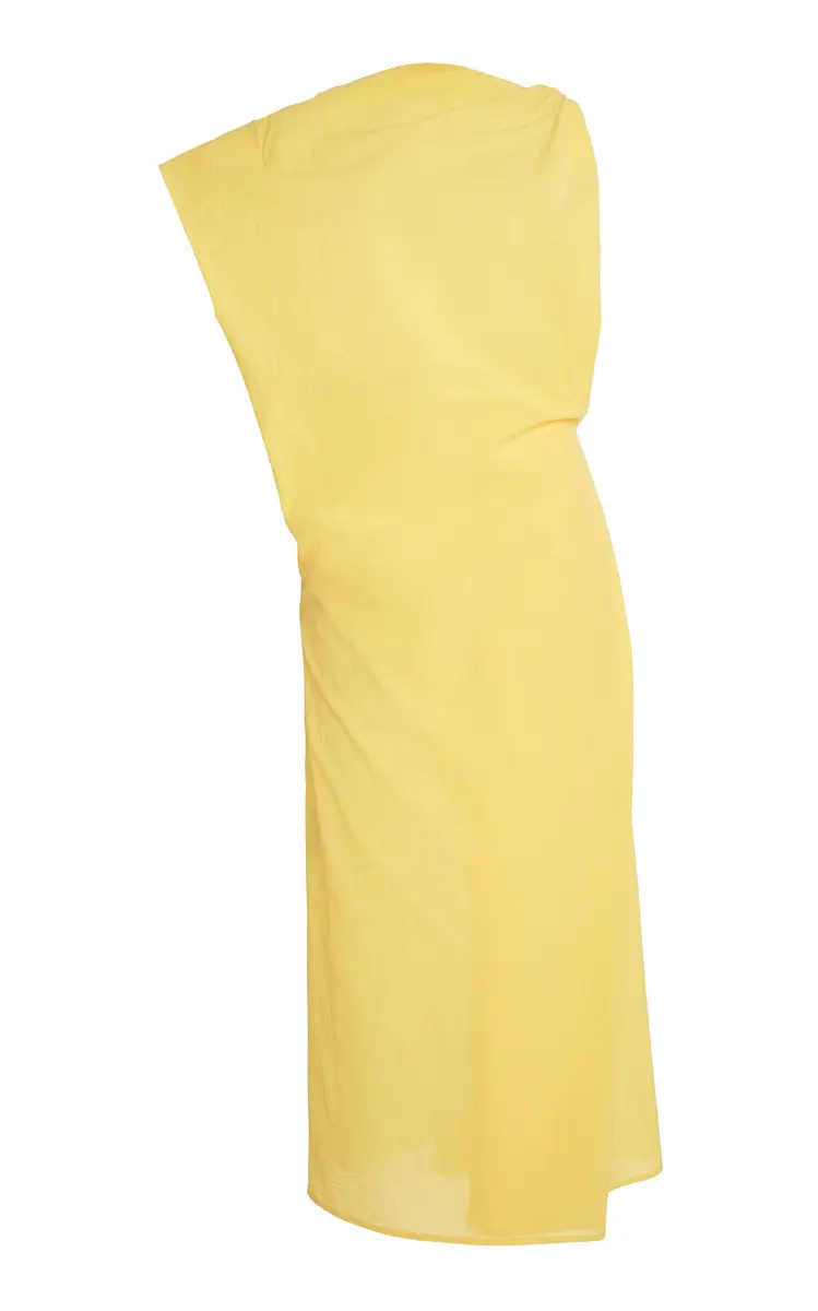 Jacquemus The Draped Cotton-Blend Dress | Thumbnail 6 Jacquemus The Draped Cotton-Blend Dress | Thumbnail 6