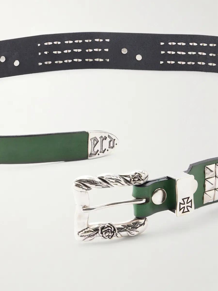Enfants Riches Déprimés Dog In Restraint 3.5cm Studded Leather Belt - Men | Thumbnail 2