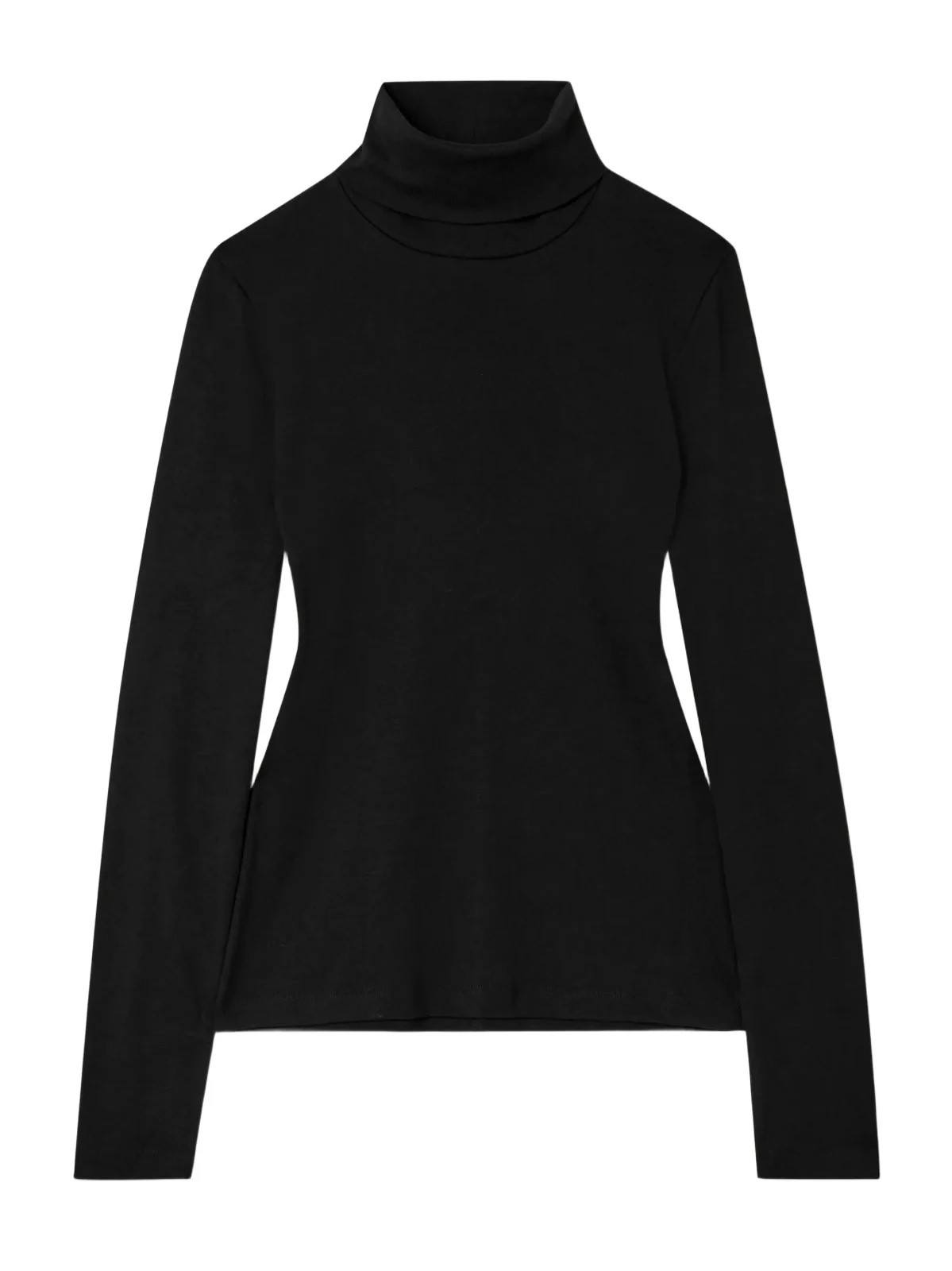 Dinah Ribbed Organic Cotton-jersey Turtleneck Top