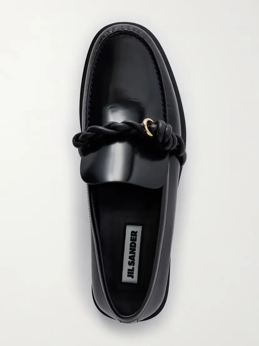 Jil Sander Knot-detailed Leather Loafers | Thumbnail 6