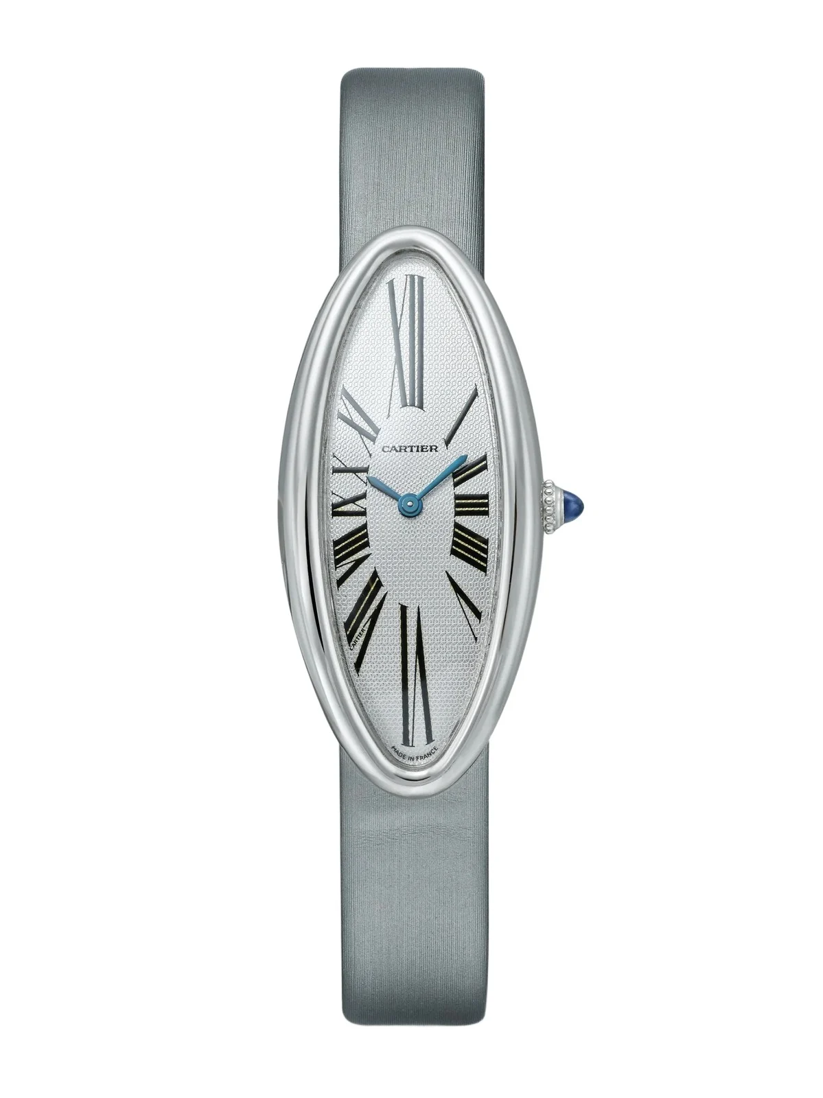 Stephanie Windsor Cartier Vintage Baignoire Allongée 18-karat White Gold Watch, Ref. 2514