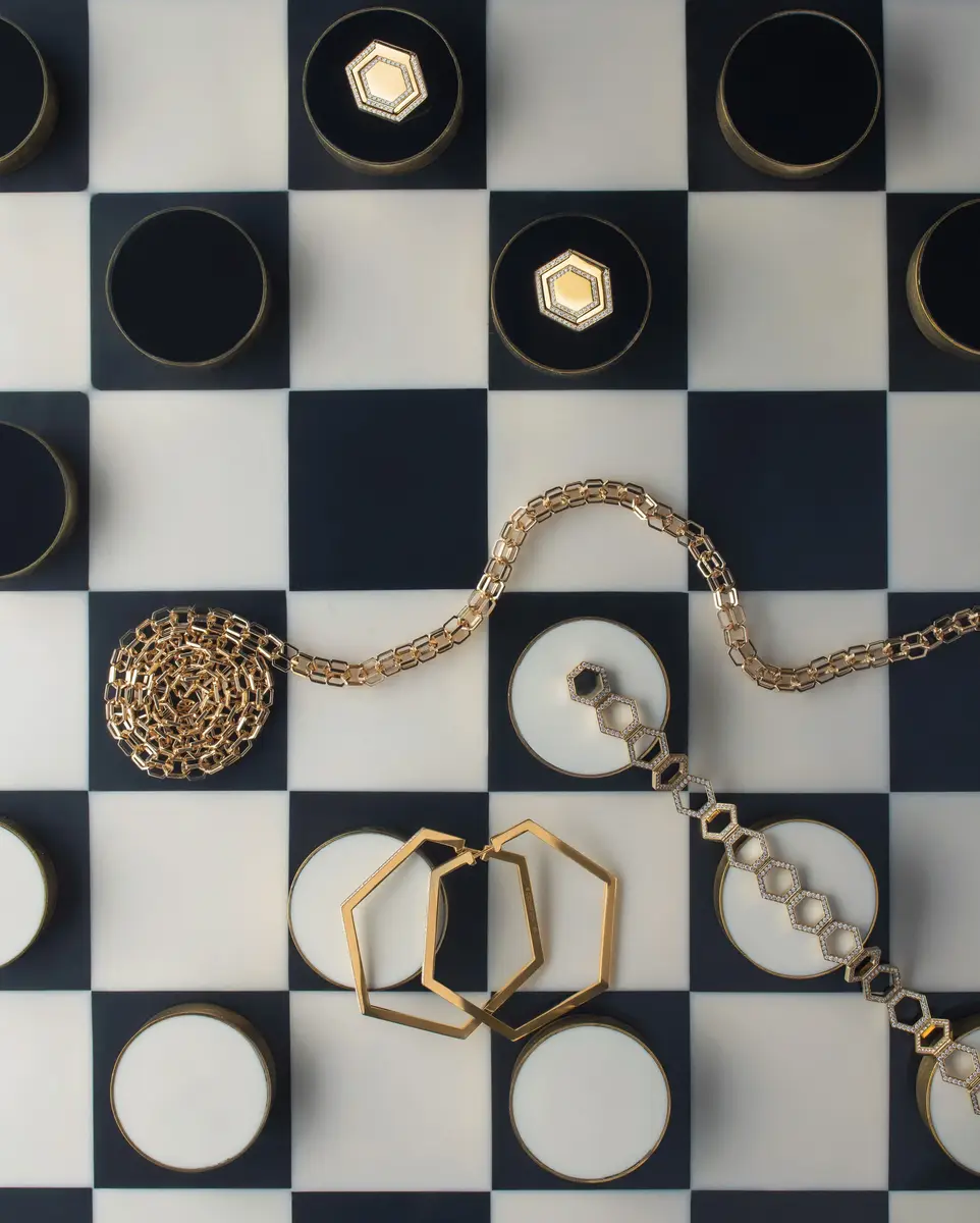 CADAR B Home Medium Link Necklace | Thumbnail 3