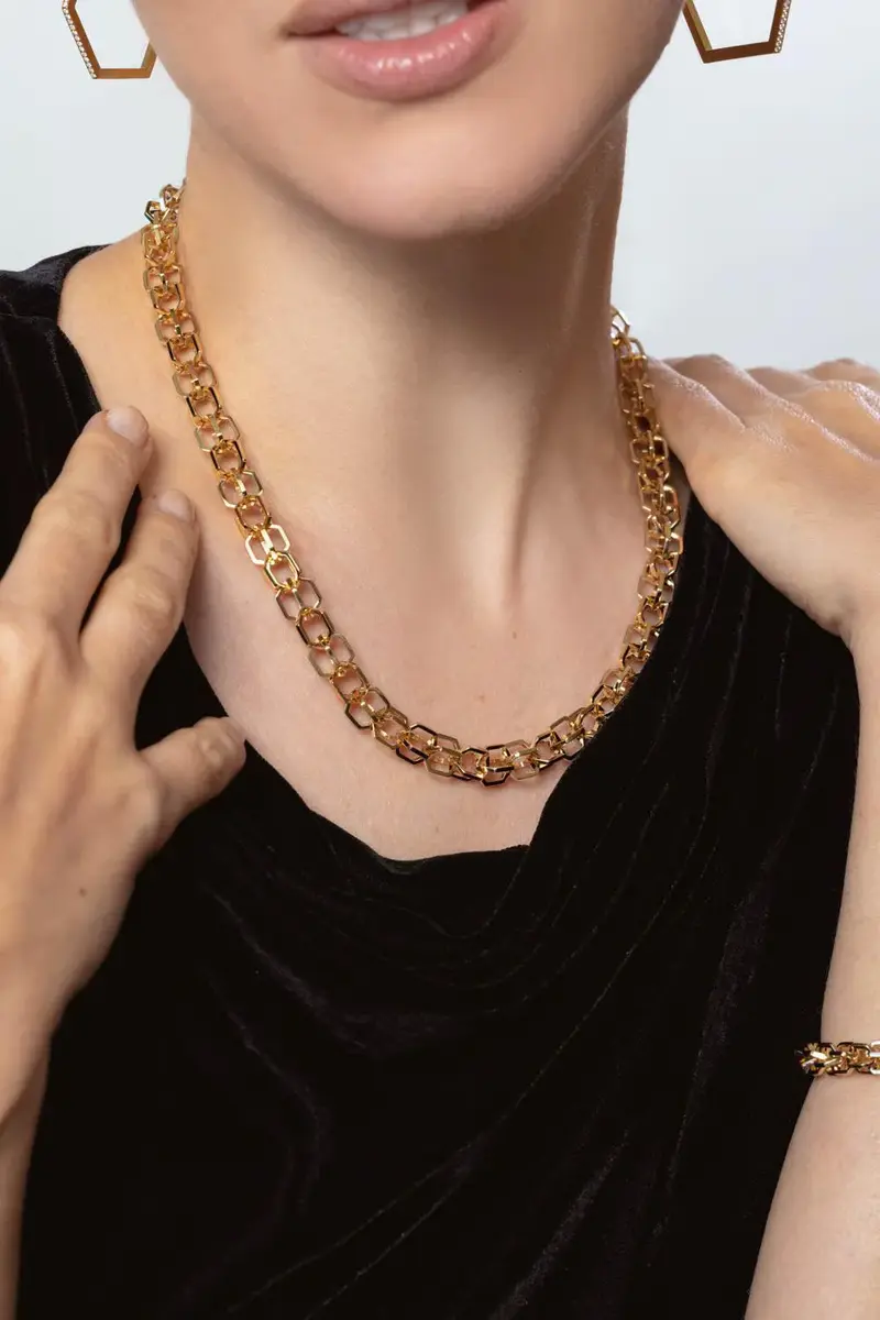 CADAR B Home Medium Link Necklace | Thumbnail 5