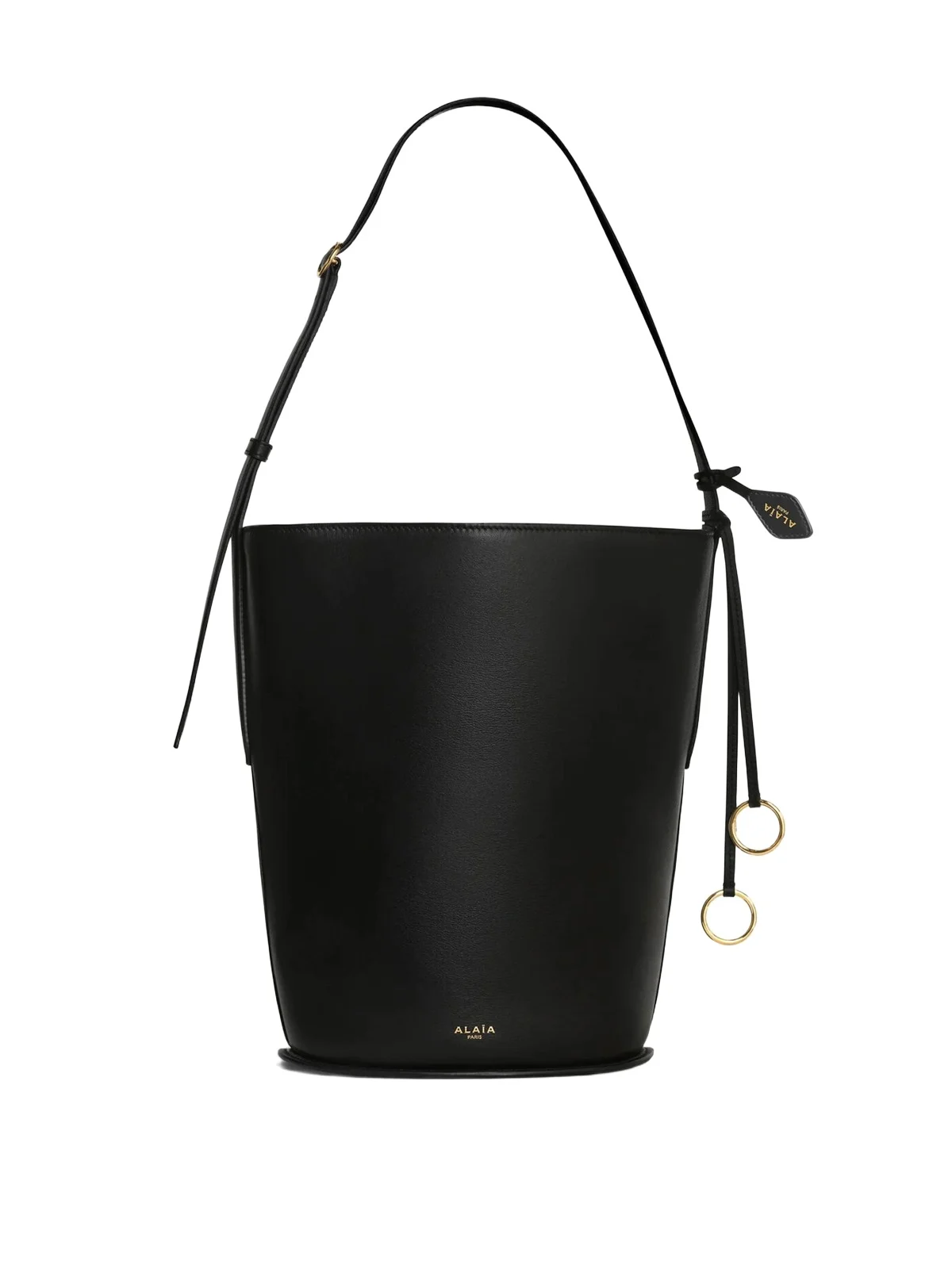 Small Calfskin Hip Bucket Bag Small Calfskin Hip Bucket Bag