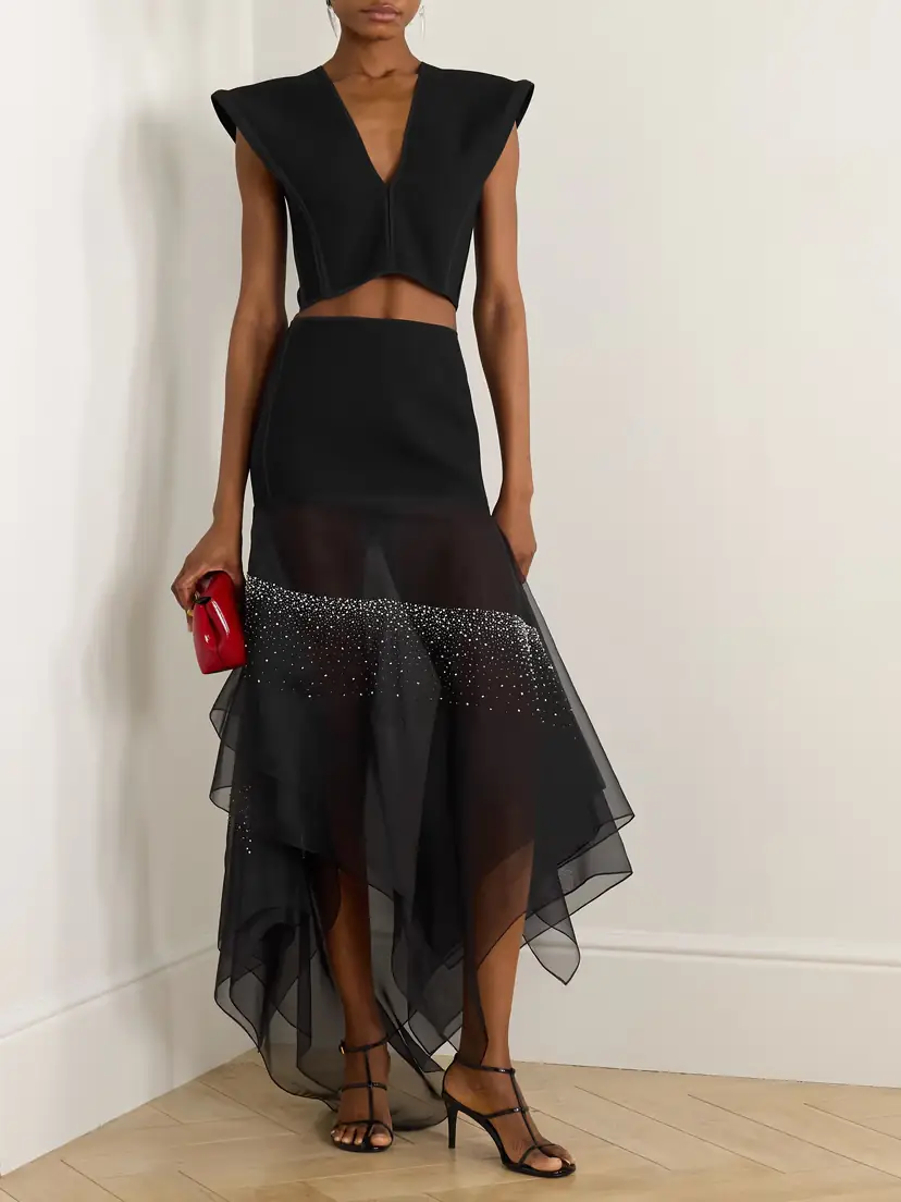 Maticevski Kombat Crepe Top | Thumbnail 2 Maticevski Kombat Crepe Top | Thumbnail 2