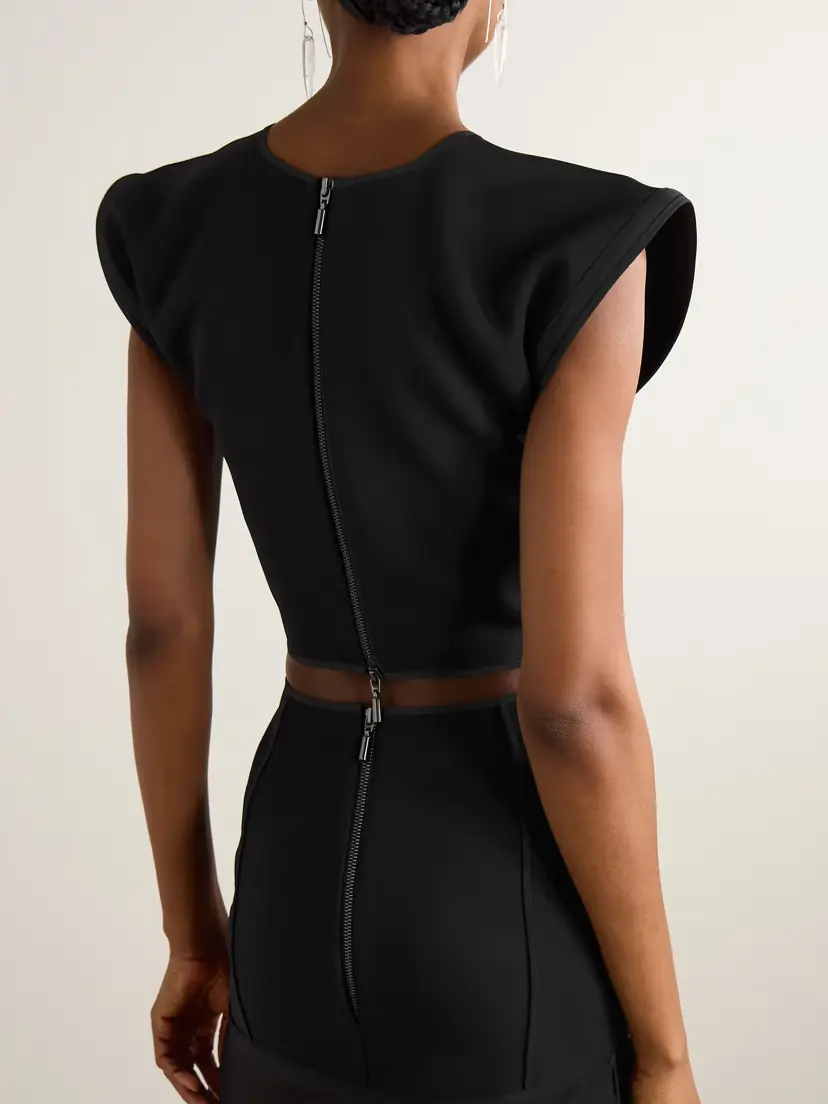 Maticevski Kombat Crepe Top | Thumbnail 3 Maticevski Kombat Crepe Top | Thumbnail 3