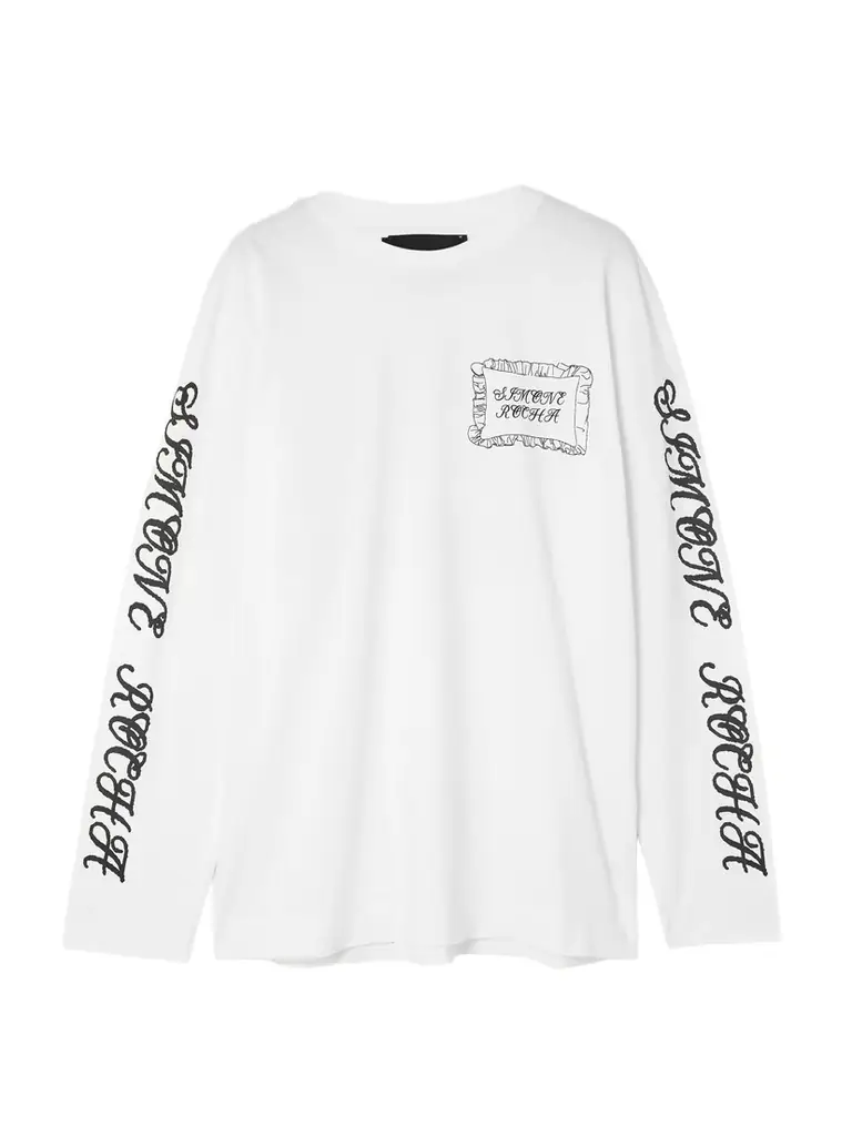Pillowcase Printed Cotton-jersey T-shirt
