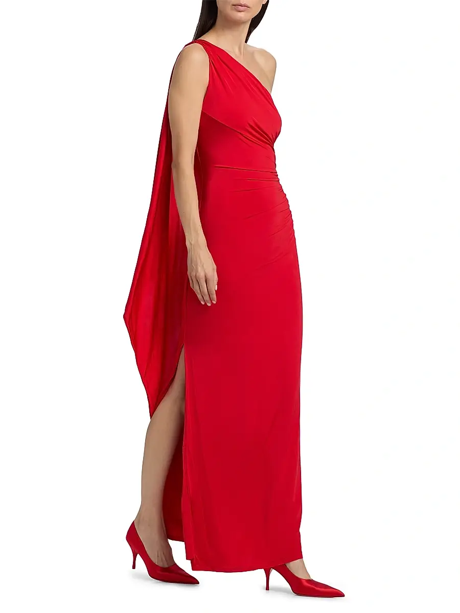 Ronny Kobo Women's Linden One-Shoulder Maxi Dress | Thumbnail 2 Ronny Kobo Women's Linden One-Shoulder Maxi Dress | Thumbnail 2