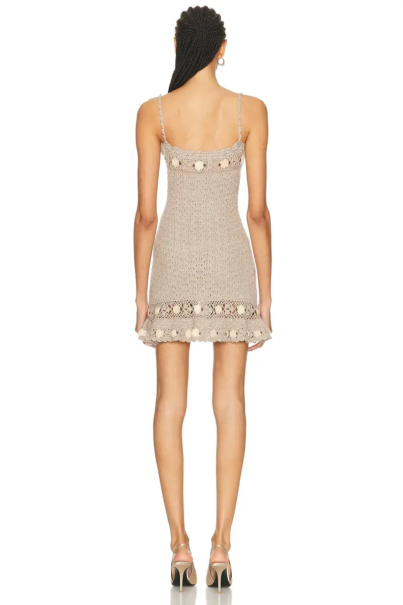 Mirror Palais 3d Flower Mini Dress | Thumbnail 3 Mirror Palais 3d Flower Mini Dress | Thumbnail 3
