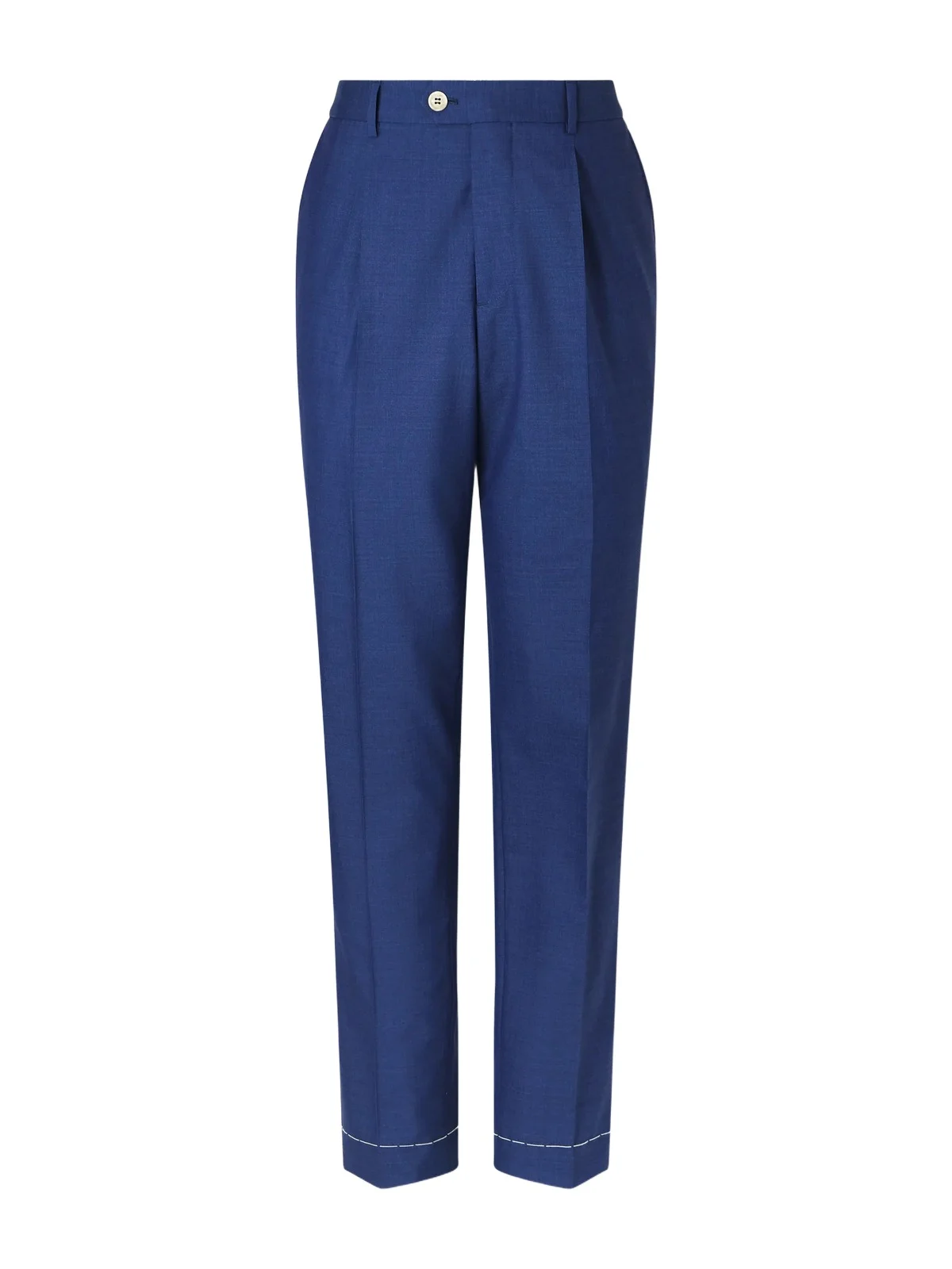 Straight-Leg Pleated Virgin Wool Suit Trousers - Men Straight-Leg Pleated Virgin Wool Suit Trousers - Men
