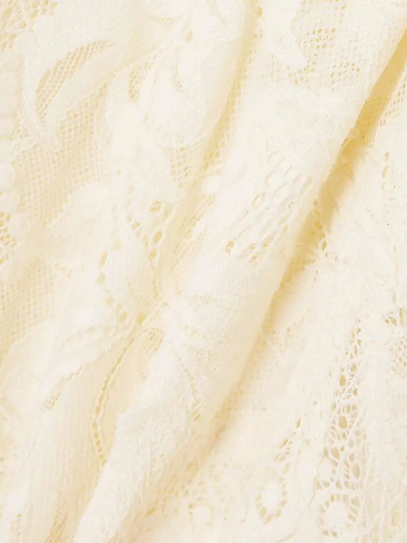 Rabanne Draped Stretch-lace Top | Thumbnail 4 Rabanne Draped Stretch-lace Top | Thumbnail 4