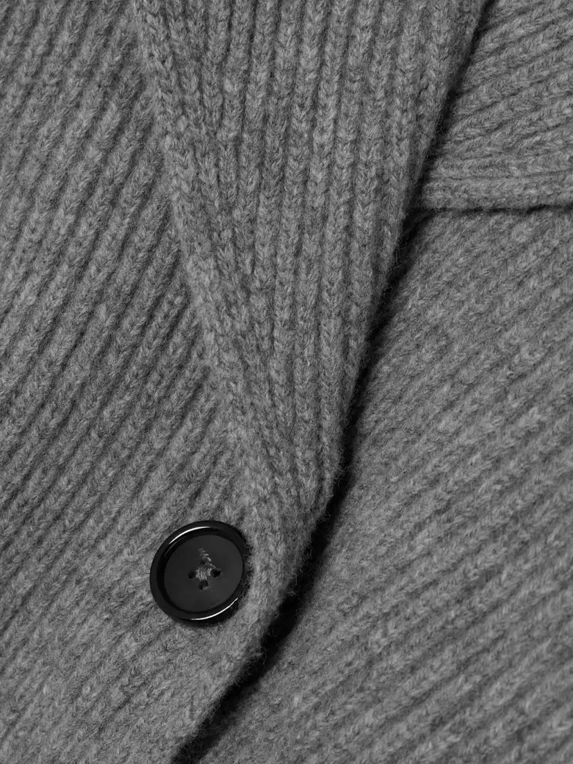 TOTEME Oversized Ribbed Wool Cardigan | Thumbnail 5
