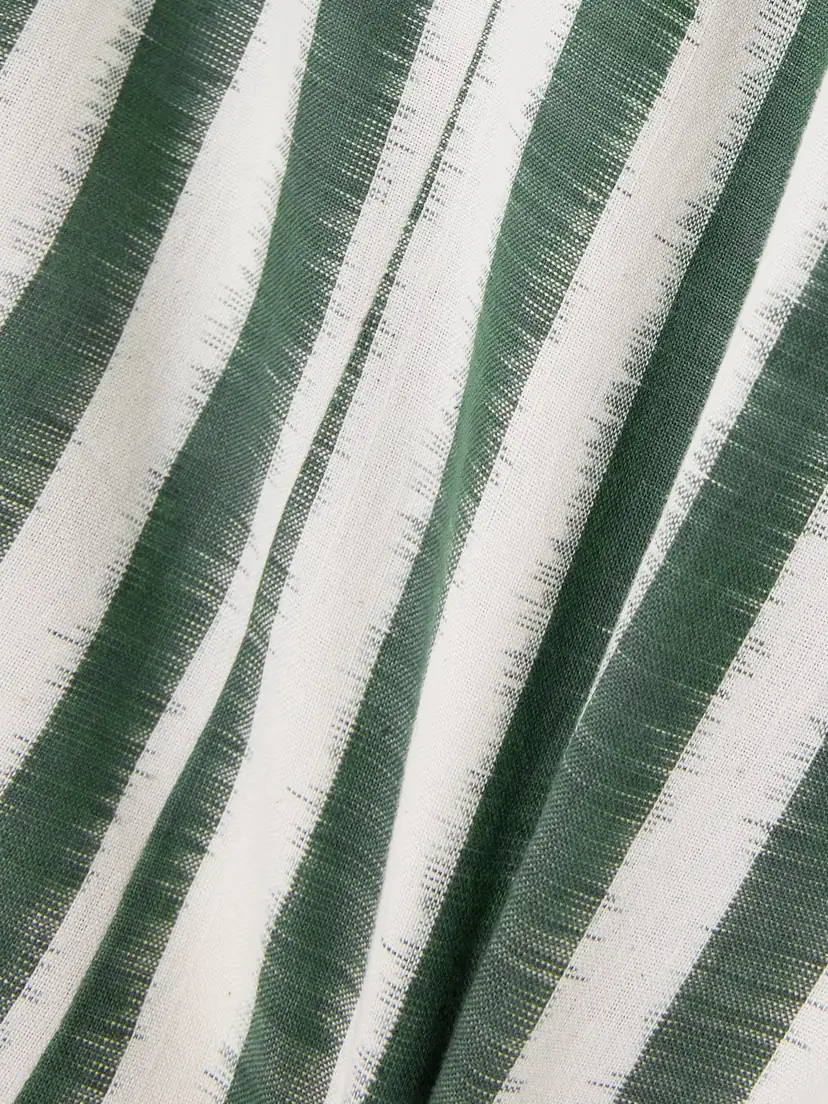 Emporio Sirenuse Ylena Ikat Striped Cotton Shirt | Thumbnail 5