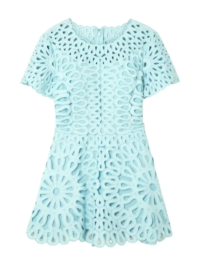 Emrys Broderie Anglaise Cotton-blend Mini Dress Emrys Broderie Anglaise Cotton-blend Mini Dress