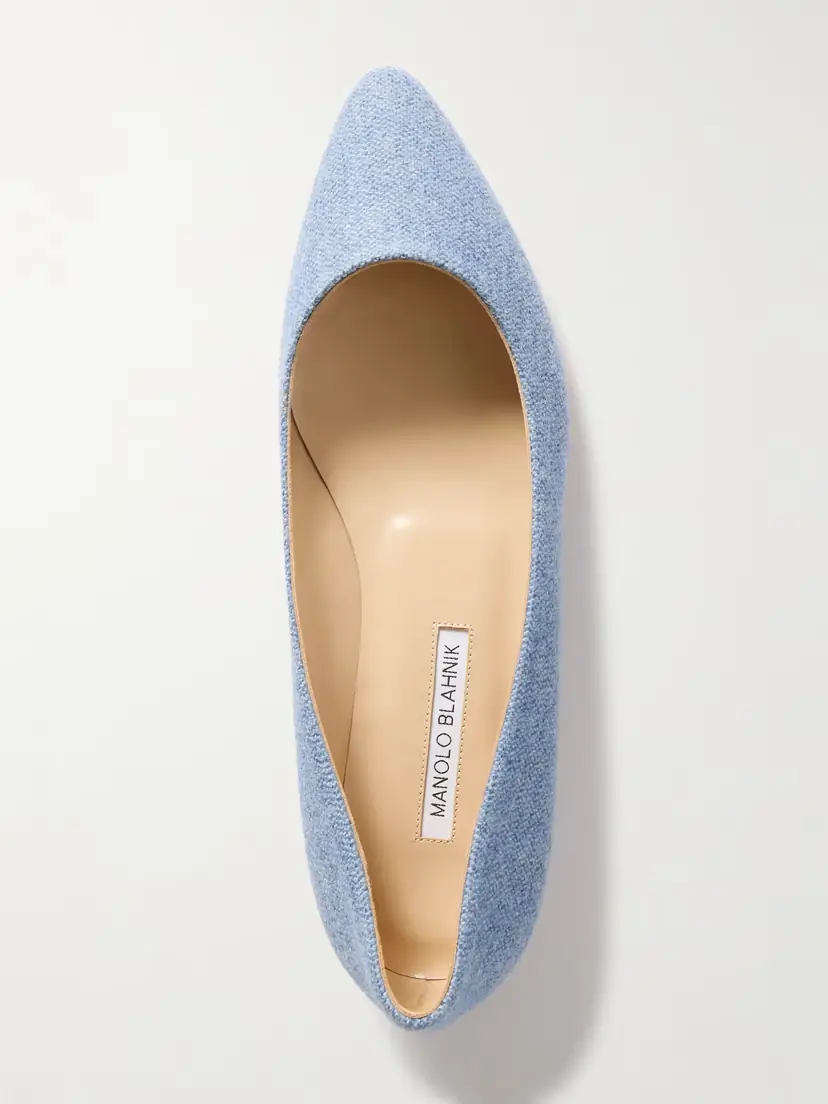 Manolo Blahnik Tweed Ballerina Flats | Thumbnail 5 Manolo Blahnik Tweed Ballerina Flats | Thumbnail 5