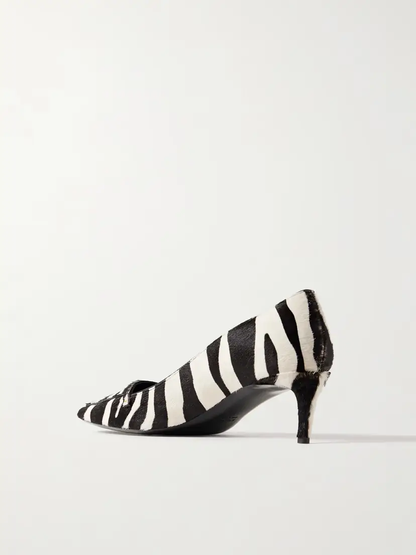 Khaite Celia Zebra-print Calf Hair Pumps | Thumbnail 3