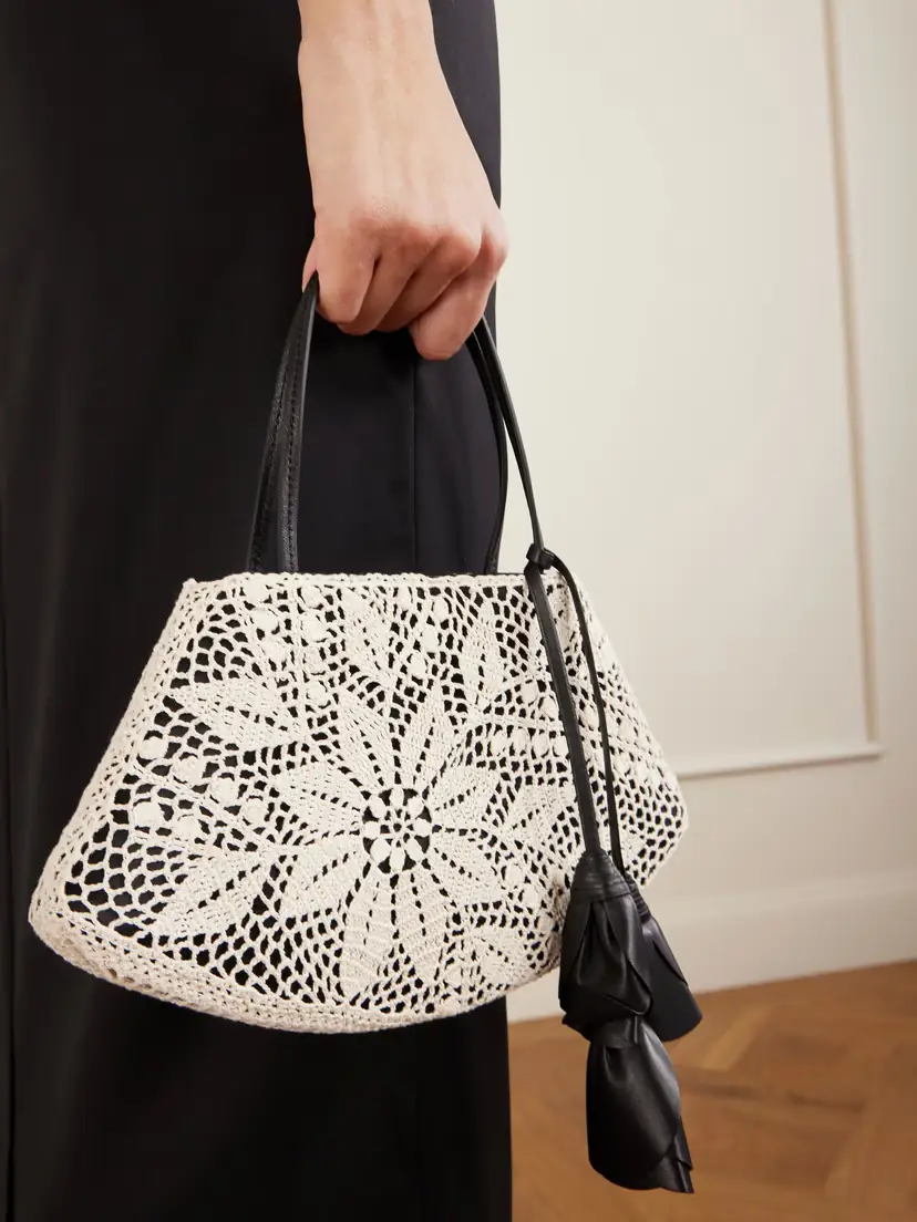 Magda Butrym Maya Leather And Crochet Bag | Thumbnail 2