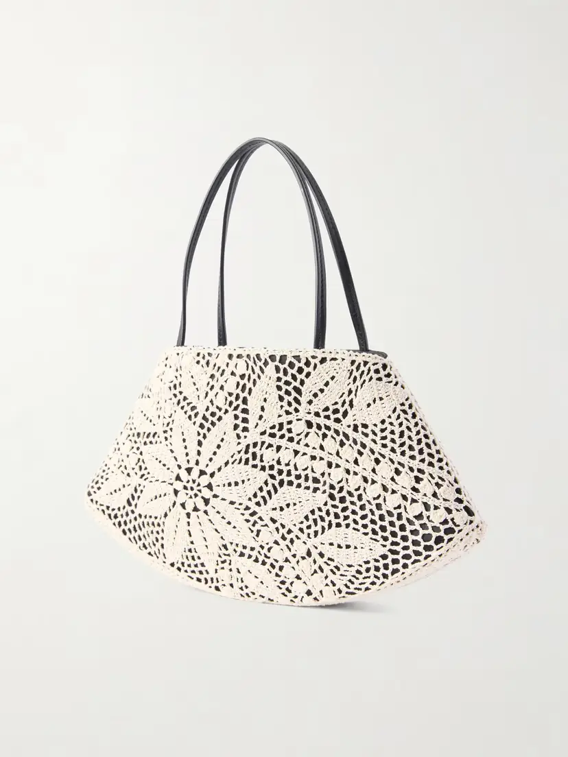 Magda Butrym Maya Leather And Crochet Bag | Thumbnail 4