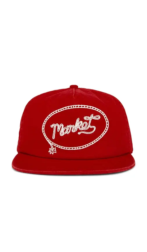 Market Lasso Lockup 5 Panel Hat | Image 1 Market Lasso Lockup 5 Panel Hat | Image 1