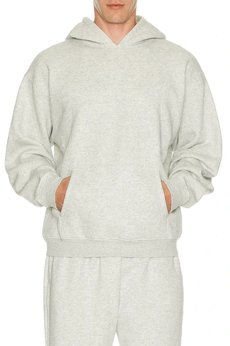 Skims Fleece Lounge Relaxed Hoodie | Thumbnail 3