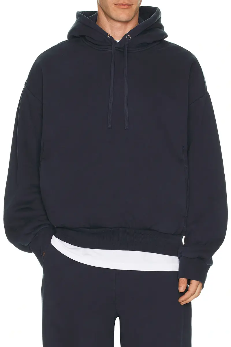 Skims Heavy Fleece Hoodie | Thumbnail 3