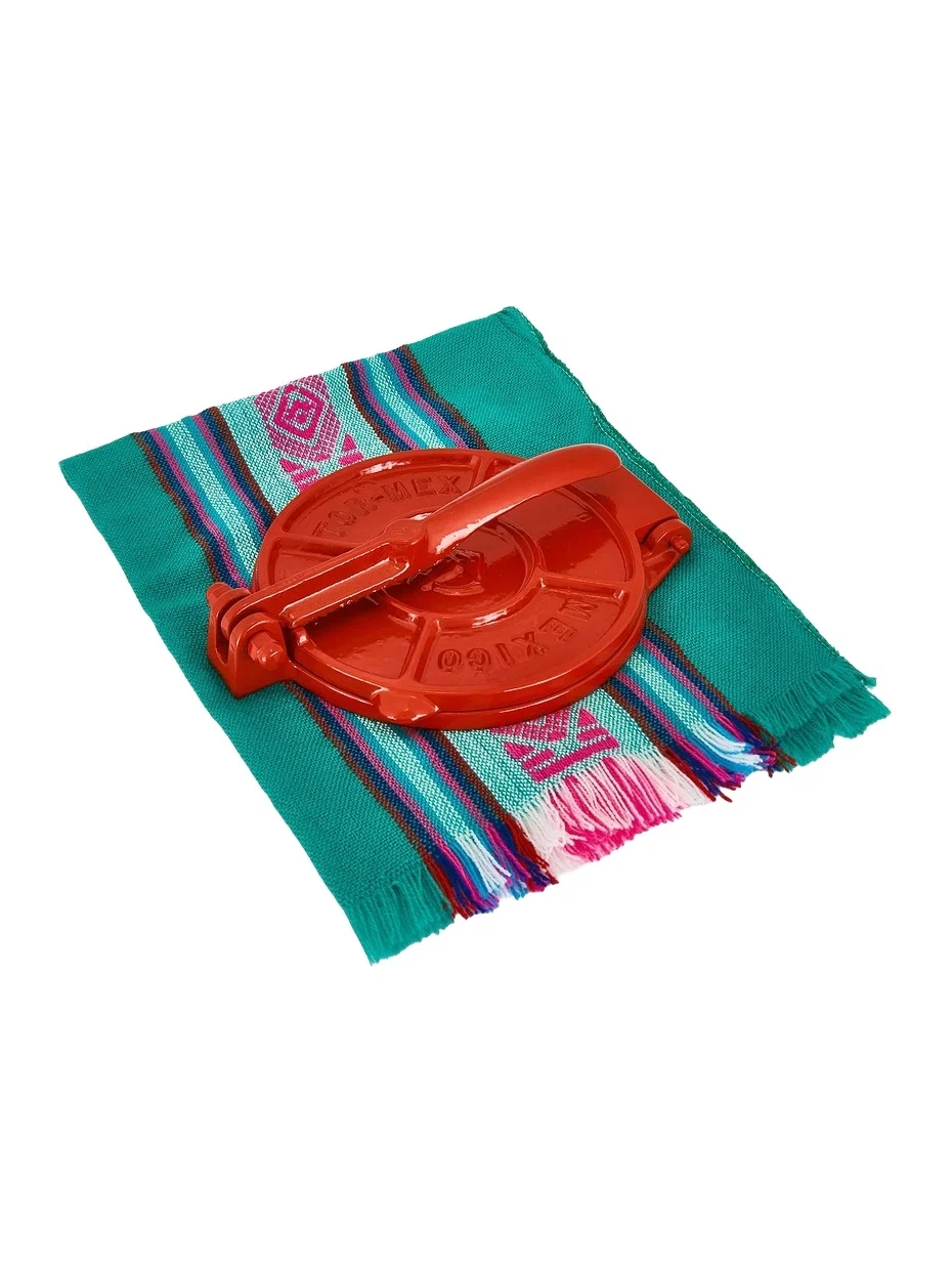 Verve Culture Mexican Tortilla Press Kit With Servilleta
