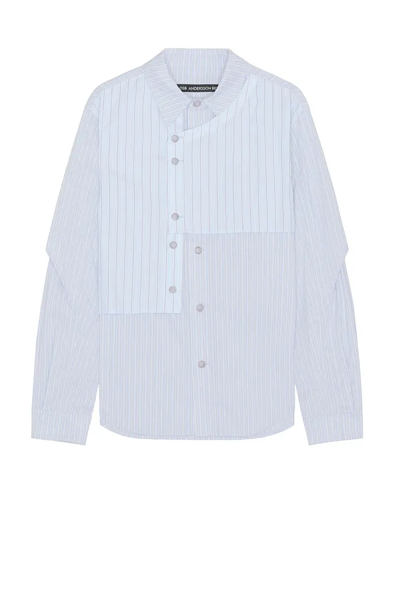 ANDERSSON BELL Stripe Layered Shirt | Thumbnail 4
