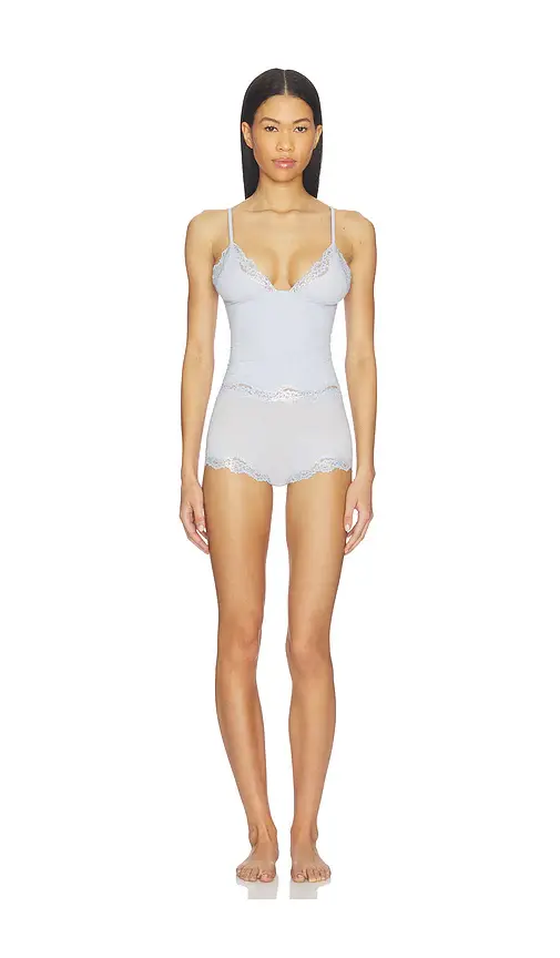 SKIMS Triangle Cami And Boyshort Set | Image 1 SKIMS Triangle Cami And Boyshort Set | Image 1