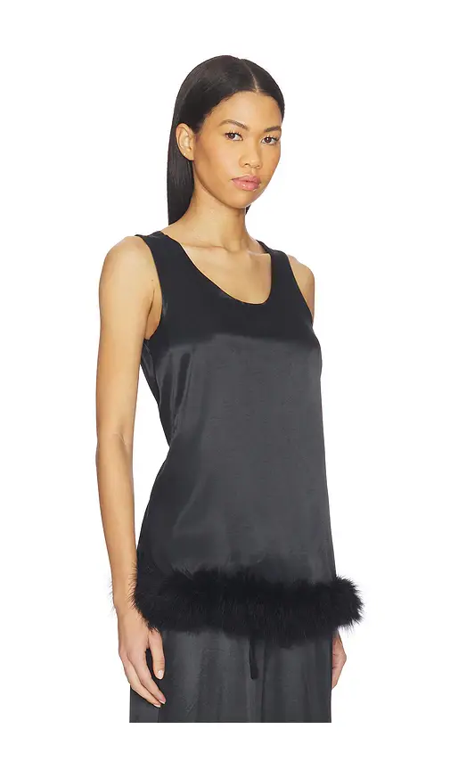 Sleeper Bisou Bisou Top With Feathers | Thumbnail 2