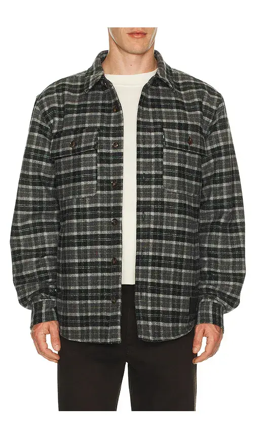 Born x Raised Embroidered Flannel Shirt Jacket | Thumbnail 2