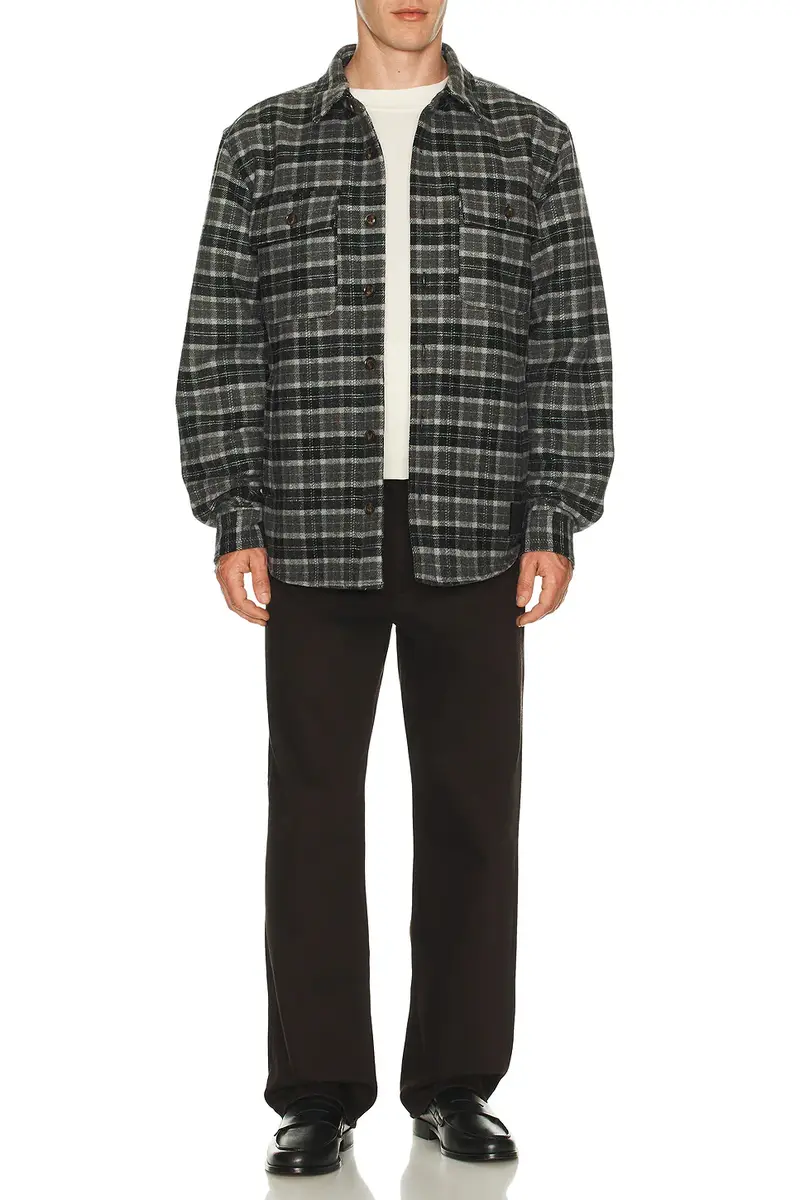 Born x Raised Embroidered Flannel Shirt Jacket | Thumbnail 5