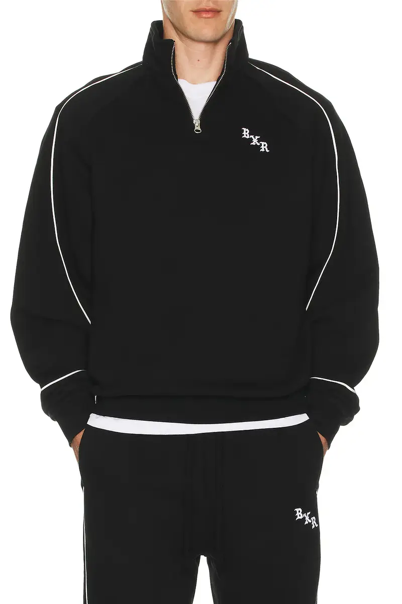 Born x Raised Piped Quarter Zip Sweater | Thumbnail 3