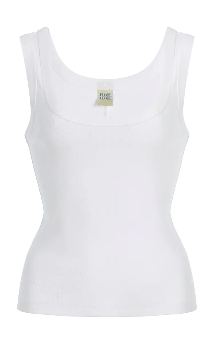 FLORE FLORE Hillie Cotton Tank Top | Thumbnail 16 FLORE FLORE Hillie Cotton Tank Top | Thumbnail 16