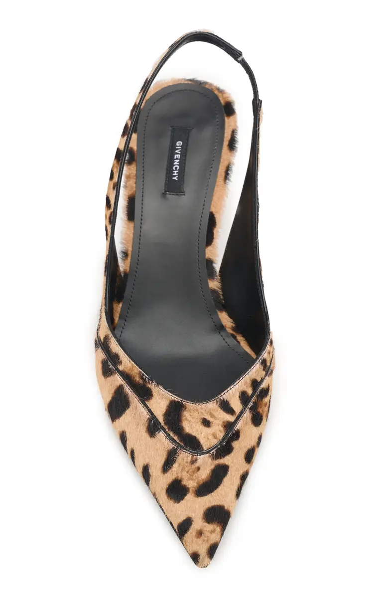 Givenchy Leopard-Print Slingback Pumps | Thumbnail 3 Givenchy Leopard-Print Slingback Pumps | Thumbnail 3