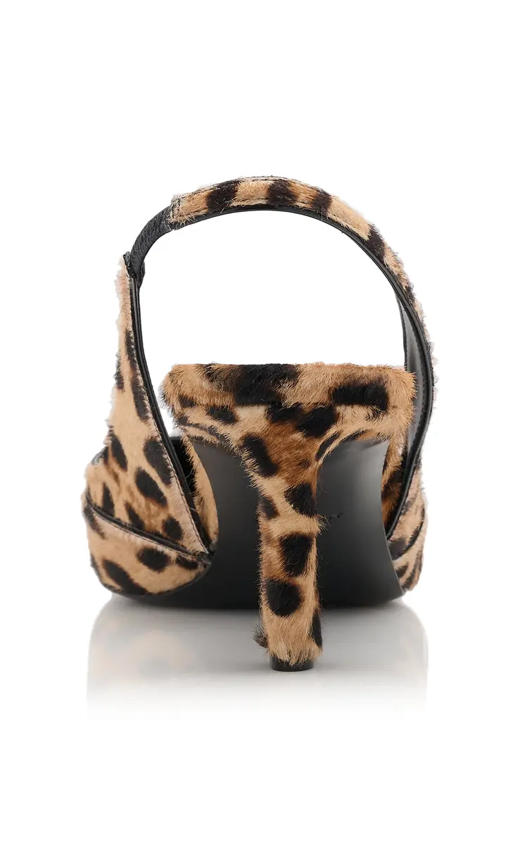 Givenchy Leopard-Print Slingback Pumps | Thumbnail 5 Givenchy Leopard-Print Slingback Pumps | Thumbnail 5